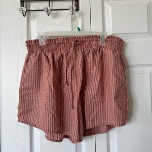 Wild Fable Pink High Waist Shorts